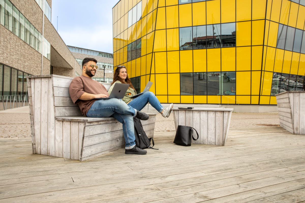 Nya studenter på Campus i Kalmar
